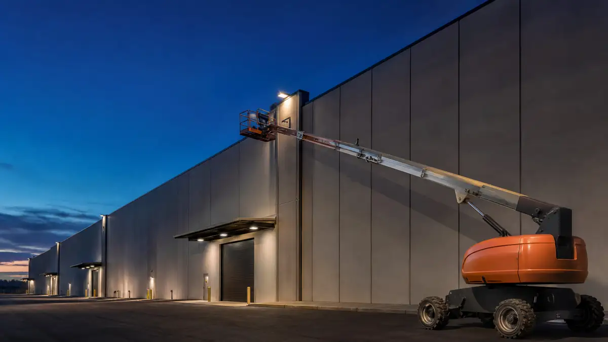 Boom Lifts jobsite access in South Bend
