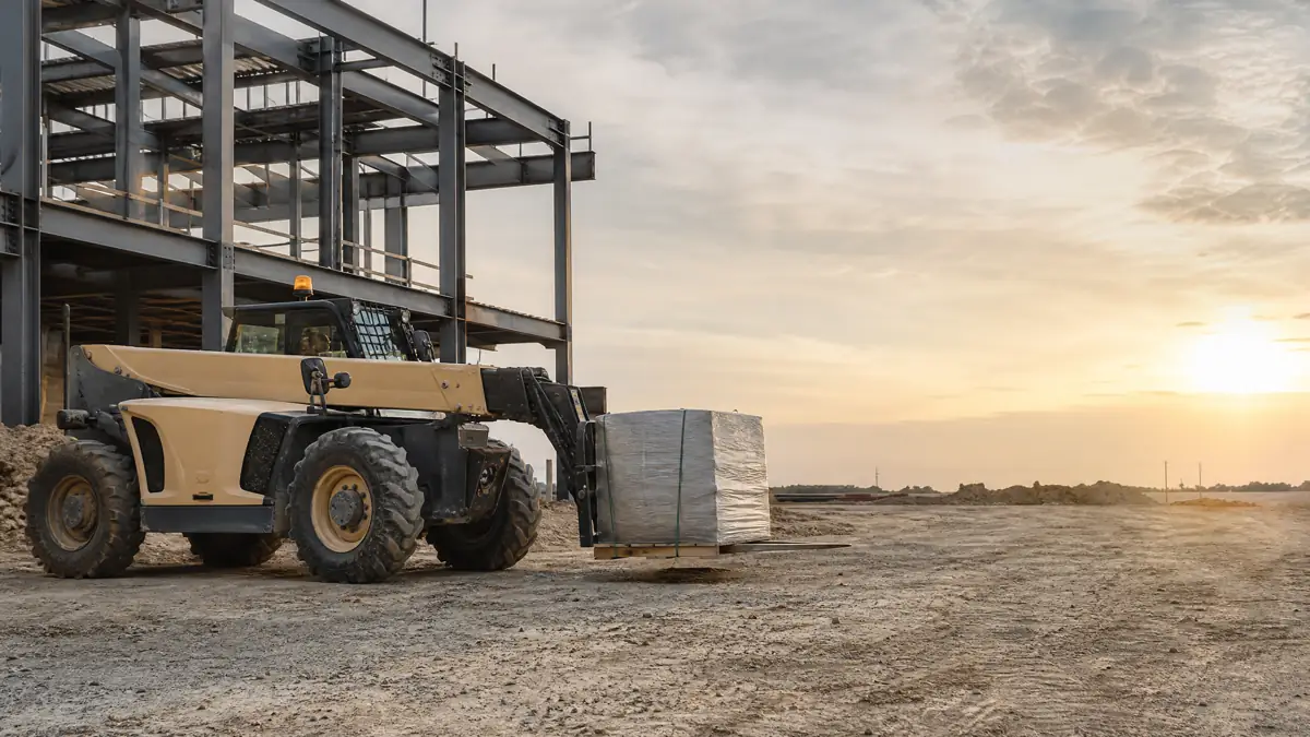 Telescopic Boom Lifts jobsite access in South Bend