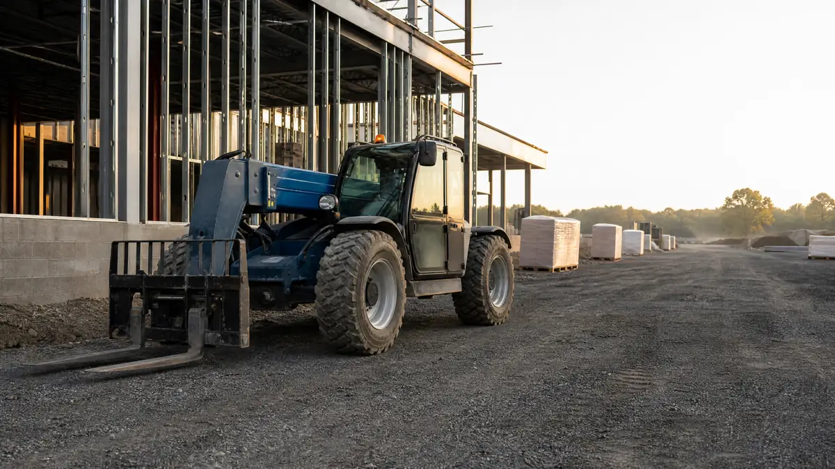 Telehandlers jobsite access in South Bend